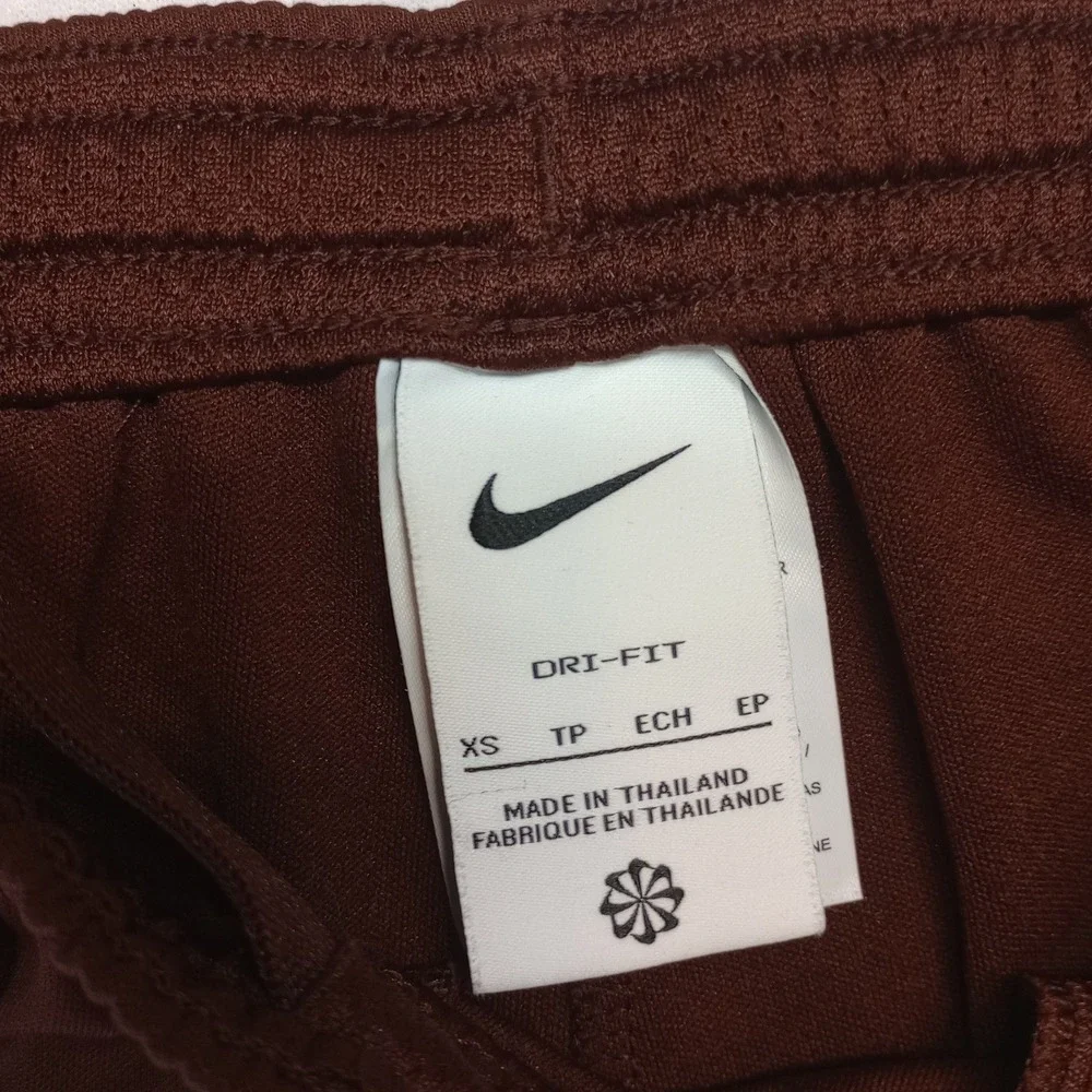 Nike Pants Womens XS Bronze Academy Soccer Jogger Zip Ankles Neutral Dry Fit